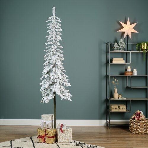 Alpine tree snowy - H 240 x D 60 cm - afbeelding 3