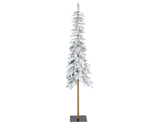 Alpine tree snowy - 591tips - H210cm x D 50cm - afbeelding 1