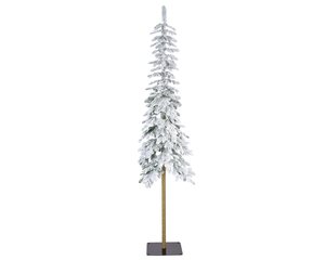 Alpine tree snowy - 591tips - H210cm x D 50cm - afbeelding 1