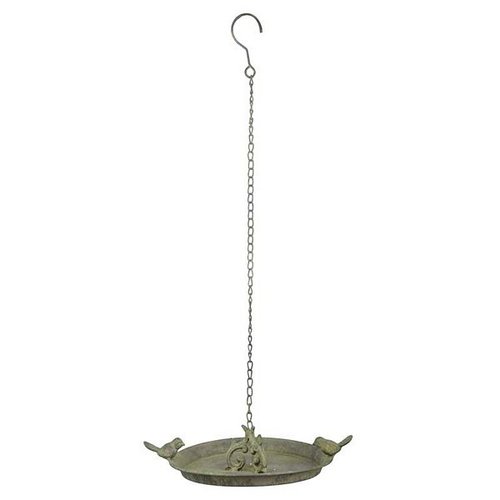 AM Green hangend vogelbad 2 vogels