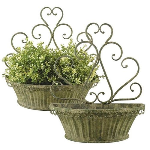AM Green wandplantenbak S set/2