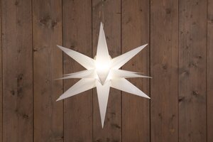 Anna's Collection 3D-ster 10 LED - H60cm Wit - afbeelding 2
