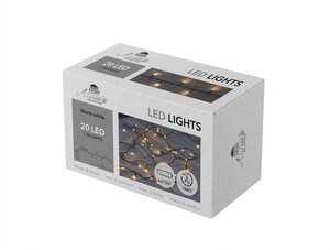 Anna's Collection Batterijverlichting 20 LED - L1,5m Warm wit - afbeelding 2