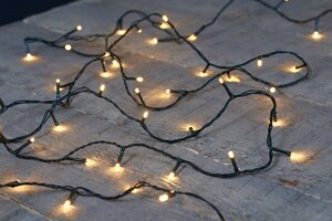 Anna's Collection Batterijverlichting 50 LED - L3,75m Warm wit - afbeelding 4