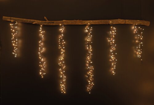 Anna's Collection Cascade clusterverlichting met flash - Warm wit - afbeelding 2