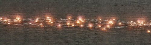 Anna's Collection Cascadeverlichting 400 LED - Zilver - afbeelding 3
