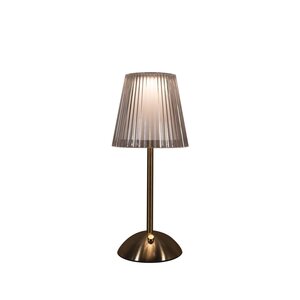 Anna's Collection Draadloze tafellamp - D13xH23cm Zwart - afbeelding 1
