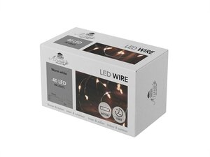 Anna's Collection Draadverlichting 40 LED - L2m Zilver - afbeelding 2