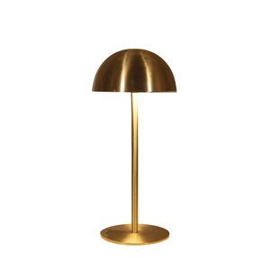 Anna's Collection Draagbare tafellamp - H22xD9,5cm Goud - afbeelding 2
