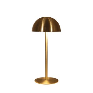 Anna's Collection Draagbare tafellamp - H22xD9,5cm Goud - afbeelding 1