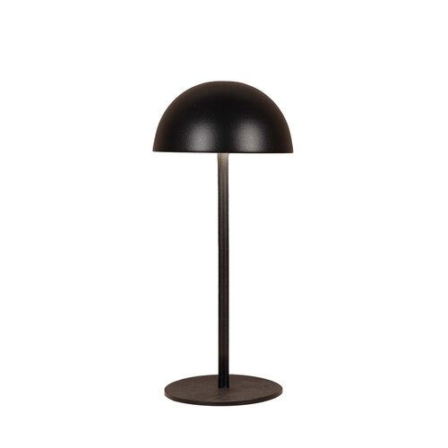 Anna's Collection Draagbare tafellamp - H22xD9,5cm Zwart - afbeelding 1