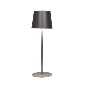 Anna's Collection Draagbare tafellamp - H36,5xD11cm Antraciet - afbeelding 2