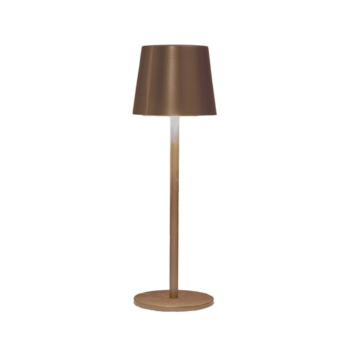 Anna's Collection Draagbare tafellamp - H36,5xD11cm Brons - afbeelding 2