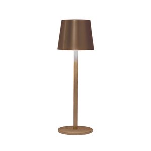 Anna's Collection Draagbare tafellamp - H36,5xD11cm Brons - afbeelding 2
