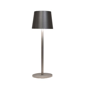 Anna's Collection Draagbare tafellamp led - H27,5xD9cm Antraciet - afbeelding 1