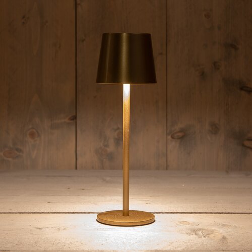 Anna's Collection Draagbare tafellamp led - H27,5xD9cm Brons - afbeelding 3