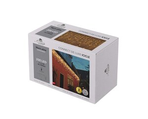 Anna's Collection Koppelbare ijspegelverlichting met flash - L5m Warm wit - afbeelding 2