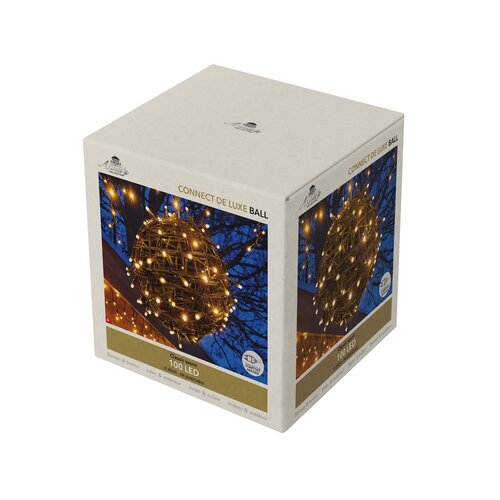 Anna's Collection Koppelbare LED-bal - D28cm Classic warm - afbeelding 2
