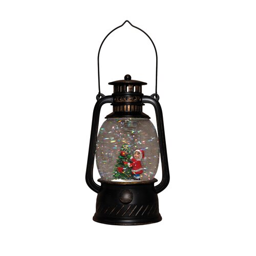 Anna's Collection Lantaarn kerstboom - H20,5cm Zwart - afbeelding 4