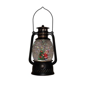 Anna's Collection Lantaarn kerstboom - H20,5cm Zwart - afbeelding 4