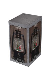 Anna's Collection Lantaarn kerstboom - H20,5cm Zwart - afbeelding 2