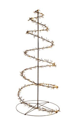 Anna's Collection LED-boomswirl classic warm - 684 lampjes - H 1,6 m