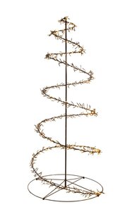 Anna's Collection LED-boomswirl classic warm - 684 lampjes - H 1,6 m - afbeelding 2