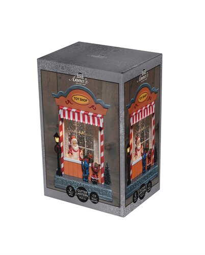 Anna's Collection LED-cadeauwinkel - L18xB13xH22cm Oranje - afbeelding 2