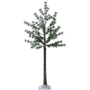Anna's Collection LED-dennenboom met sneeuw 80 lampjes - H150cm Classic warm - afbeelding 2