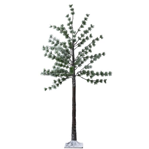 Anna's Collection LED-dennenboom met sneeuw 96 lampjes - H180cm Classic warm - afbeelding 2