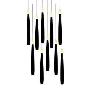 Anna's Collection 10-pack kaars zwevend - H 15 cm