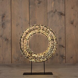 Anna's Collection LED-krans 800 lampjes - D28cm Classic warm en warm wit - afbeelding 2