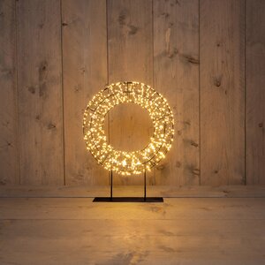 Anna's Collection LED-krans 800 lampjes flitsfunctie - D28cm Classic warm - afbeelding 2