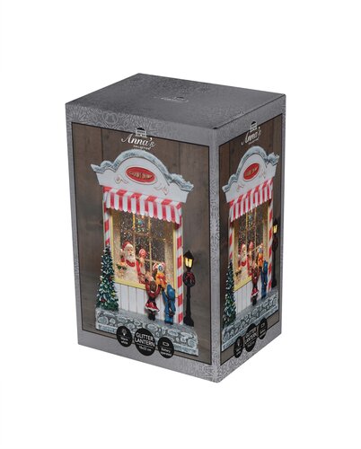 Anna's Collection LED-snoepwinkel - L18xB13xH22cm Wit - afbeelding 2
