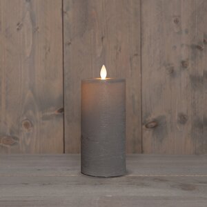 Anna's Collection LED-stompkaars oplaadbaar - D7,5xH15cm Taupe - afbeelding 3