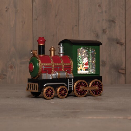 Anna's Collection LED-trein - B15xH21cm Rood - afbeelding 3