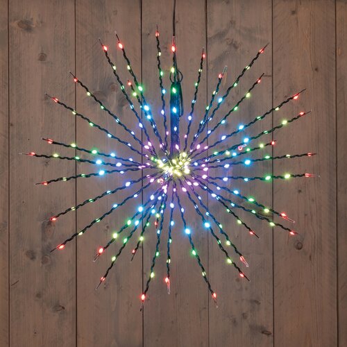 Anna's Collection Lichtobject vuurwerk LED - D60cm Meerkleurig - afbeelding 2