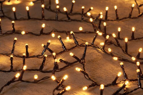 Anna's Collection Oplaadbare ivy-verlichting light gold - 900 lampjes - 20 m - afbeelding 2