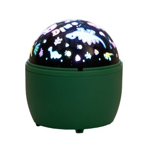 Anna's Collection Projector dino's - D11,5xH13cm Groen - afbeelding 1