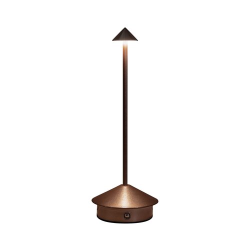 Anna's Collection Tafellamp USB - D11xH30,5cm Brons