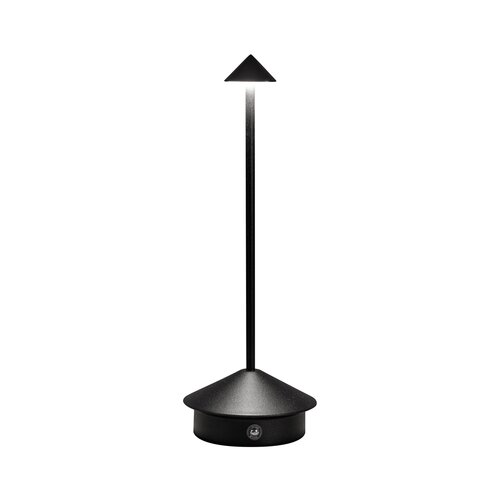 Anna's Collection Tafellamp USB - D11xH30,5cm Zwart