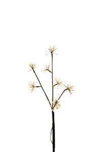Anna's Collection Tak dandelion met LED-verlichting - L70cm Classic warm - afbeelding 1