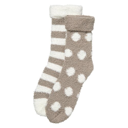 Apollo Bedsokken dames - Beige 2 paar