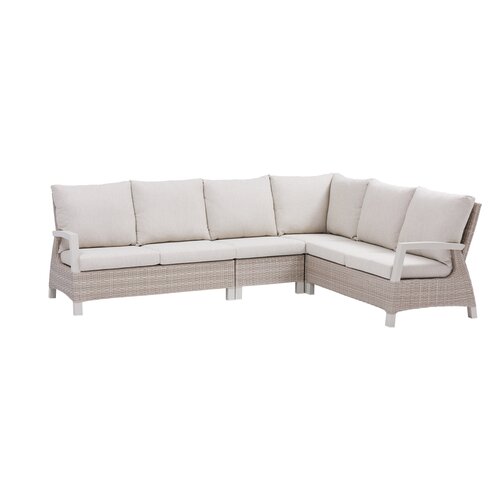 Royal Seasons Athene 5-zits hoek loungeset met verstelbare tafel - afbeelding 2