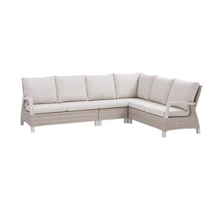 Royal Seasons Athene 5-zits hoek loungeset met verstelbare tafel - afbeelding 2