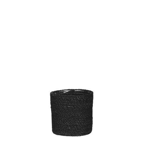 Atlantic mand zwart - h14xd14cm