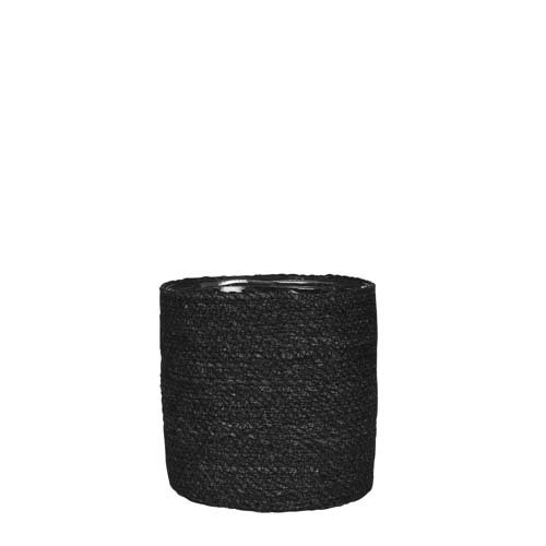 Atlantic mand zwart - h20xd20cm