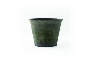 Azalea pot D 25 x H 23 cm zwart - afbeelding 1