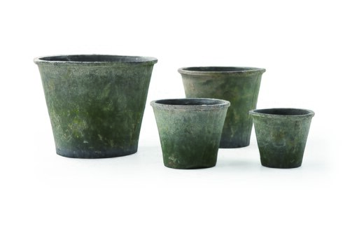Azalea pot - D20xH18cm Zwart - afbeelding 2