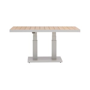 Bahia in hoogte verstelbare tafel 140x85x49/72cm zand - afbeelding 4